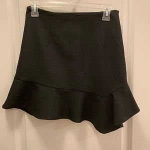 short peplum skirt